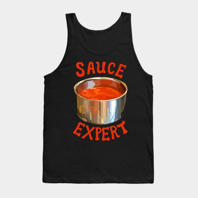 Sauce Expert Tank Top by Art by Deborah Camp